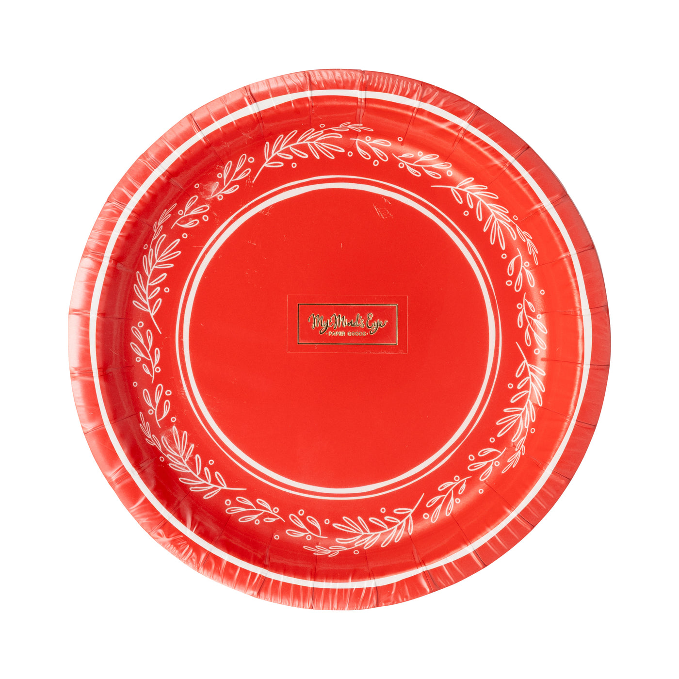 Red Bough Edge Plate