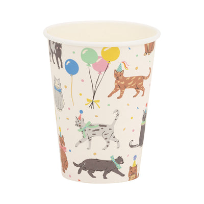 Cat Party Cup - 12 oz