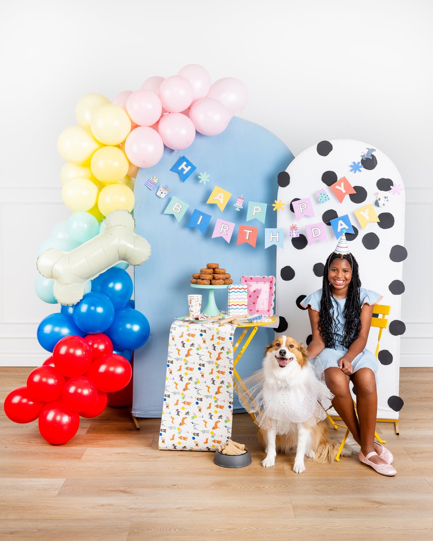 Dog Party Table Runner