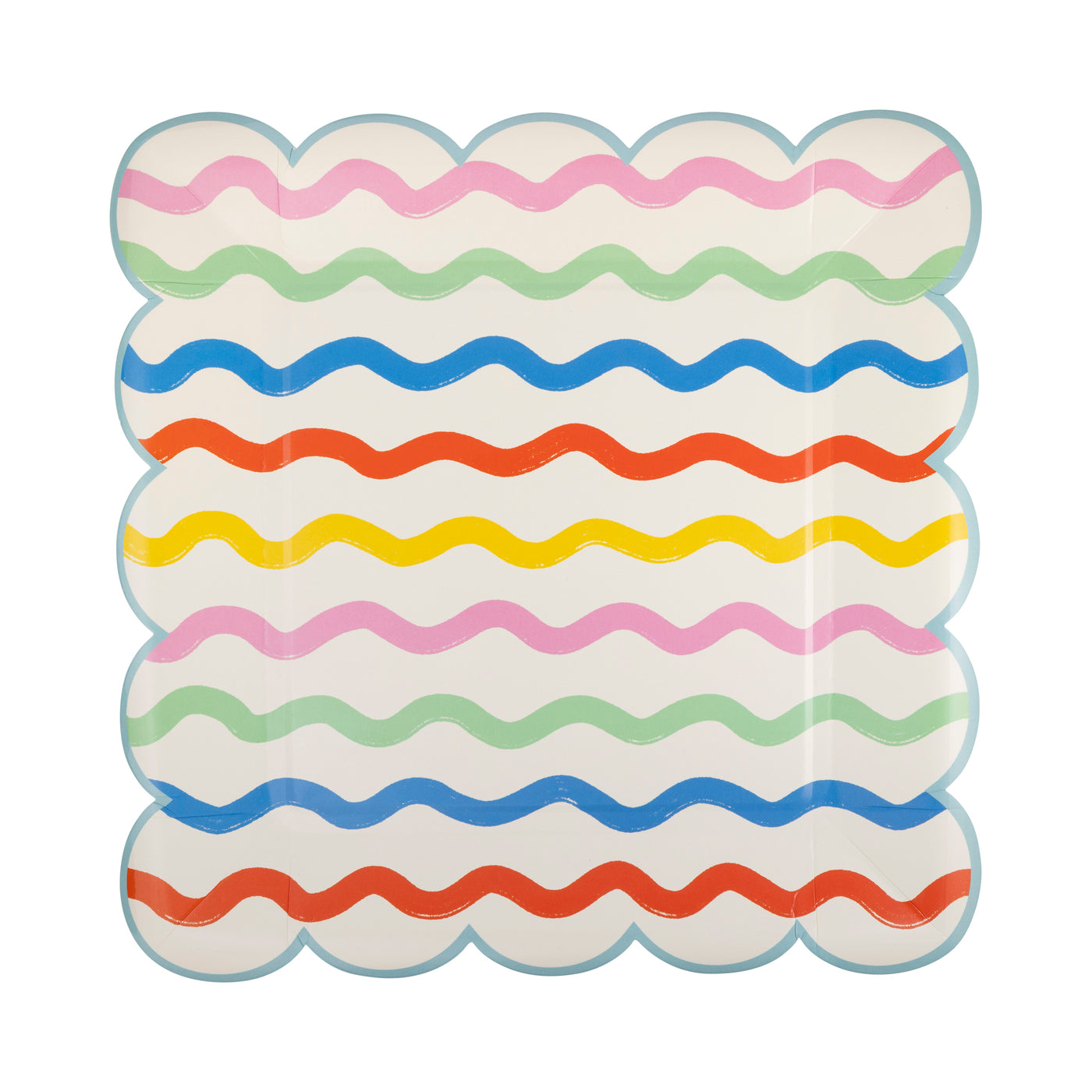 Ric Rac Striped Plate