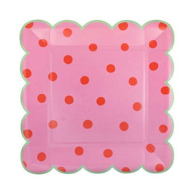 Polka Dot Plate Set