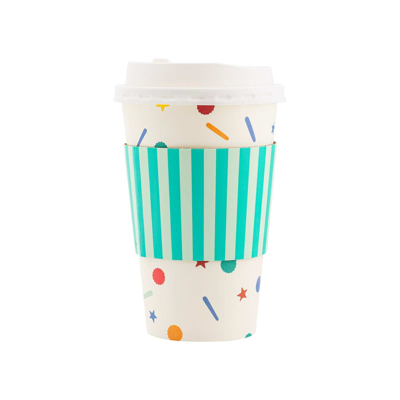 Bright Confetti To-Go Cups