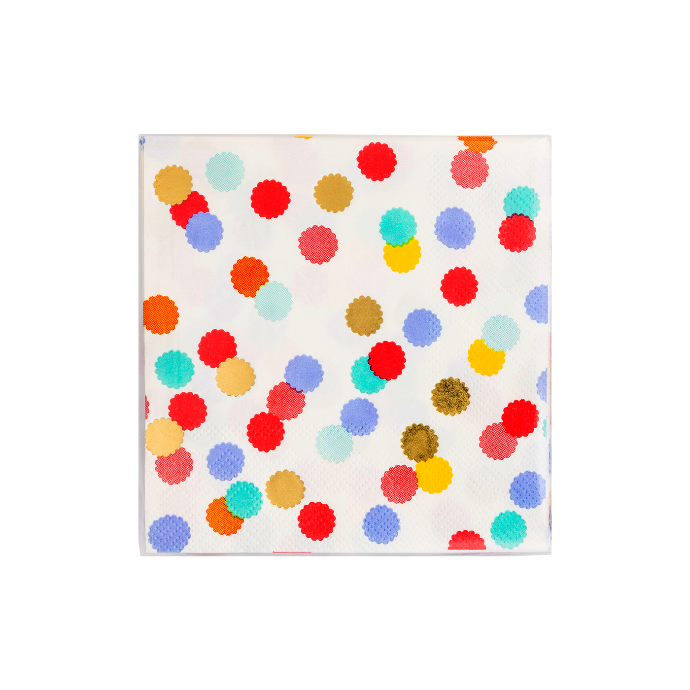 Bright Confetti Paper Napkins