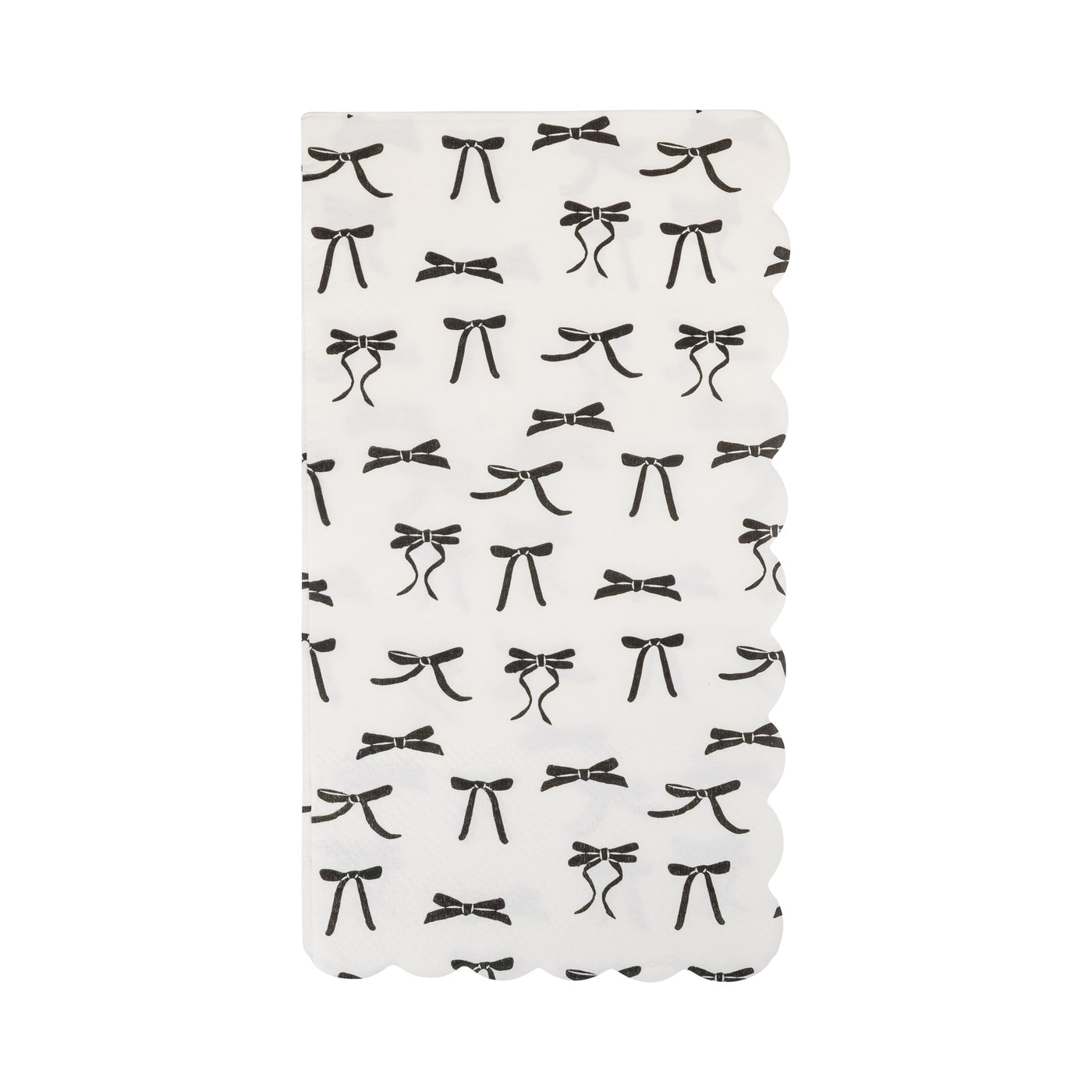 Black Bow Guest Napkin