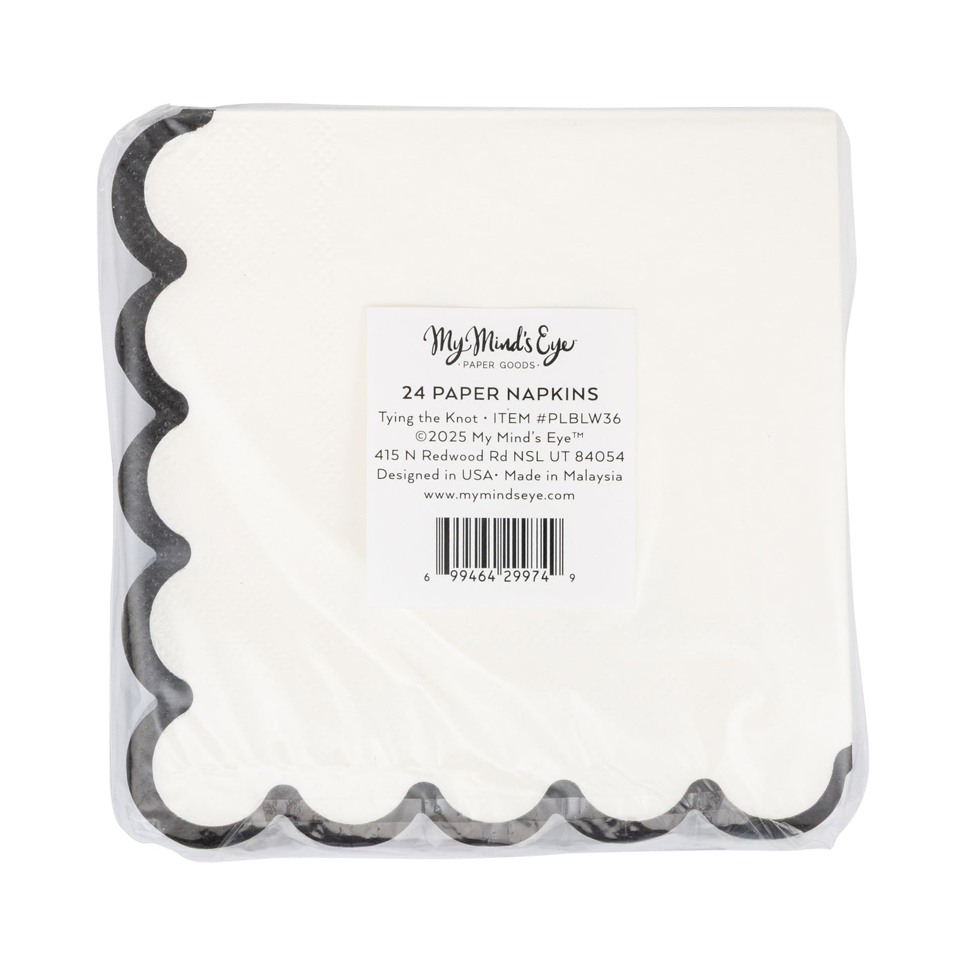 Tying the Knot Cocktail Napkin