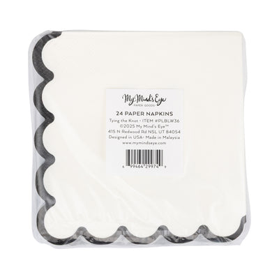 Tying the Knot Cocktail Napkin