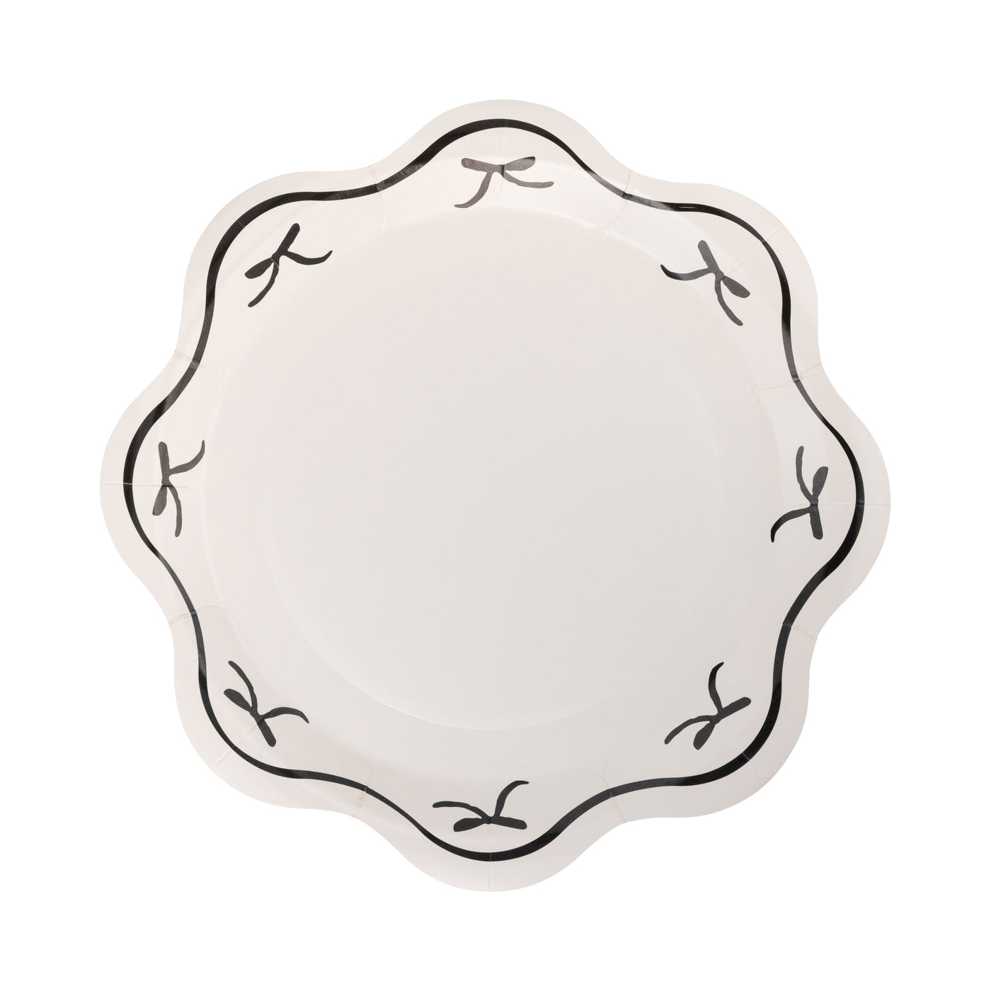 Black Bow Plate