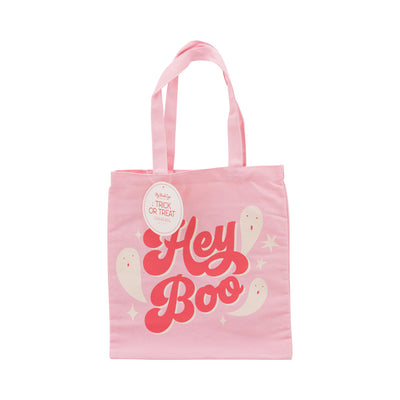 Hey Boo 12x12 inch Canvas Bag