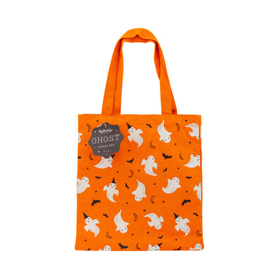 Orange Ghosts 12x12 inch Canvas Bag