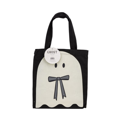 Bow Ghost 12x12 inch Canvas Bag