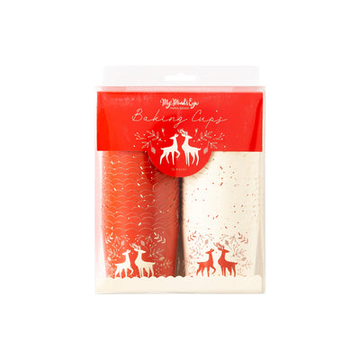 Red Stags Baking Cups (50 pcs)