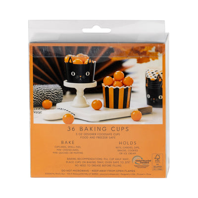 Cat Stripes 5 oz Baking Cups (36 ct)