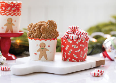 Gingerbread Candy Swirls 5 oz Baking Cups