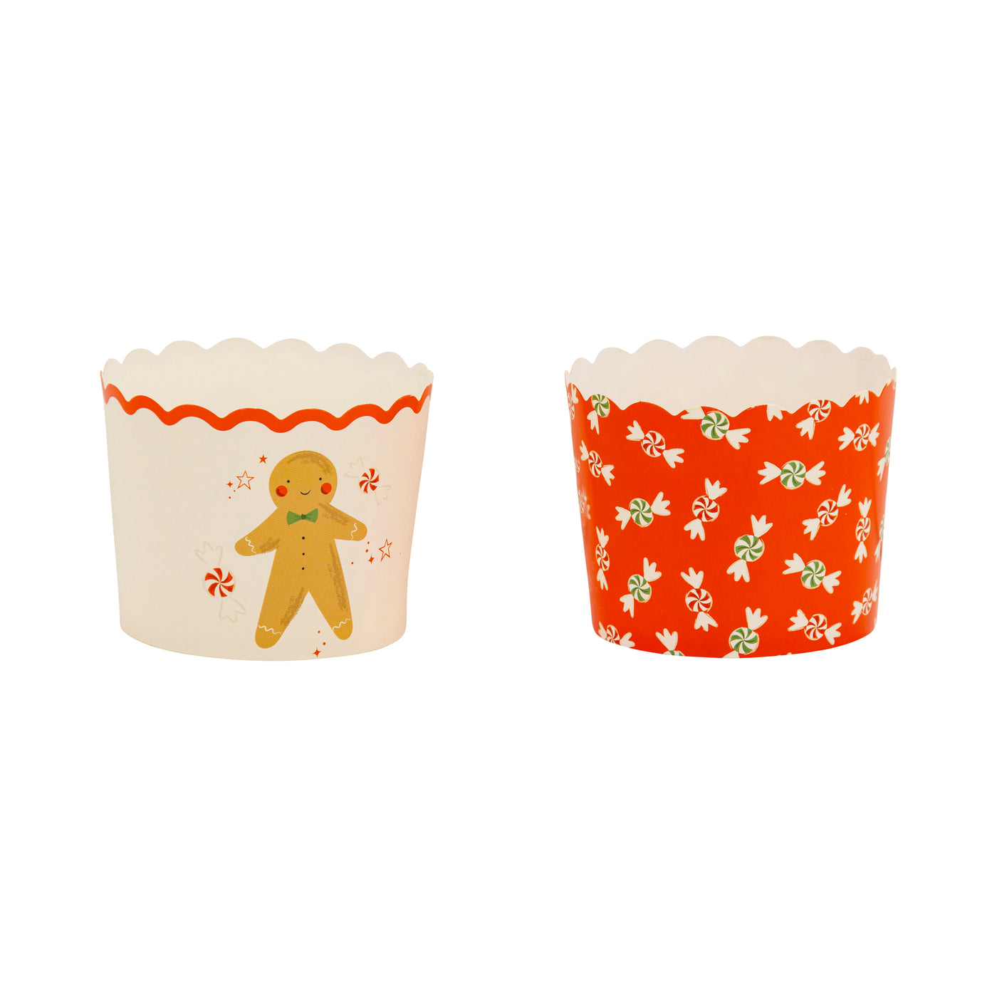 Gingerbread Candy Swirls 5 oz Baking Cups