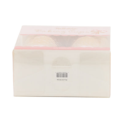 Foiled Pink Candy Cane Baking Cup 5 oz