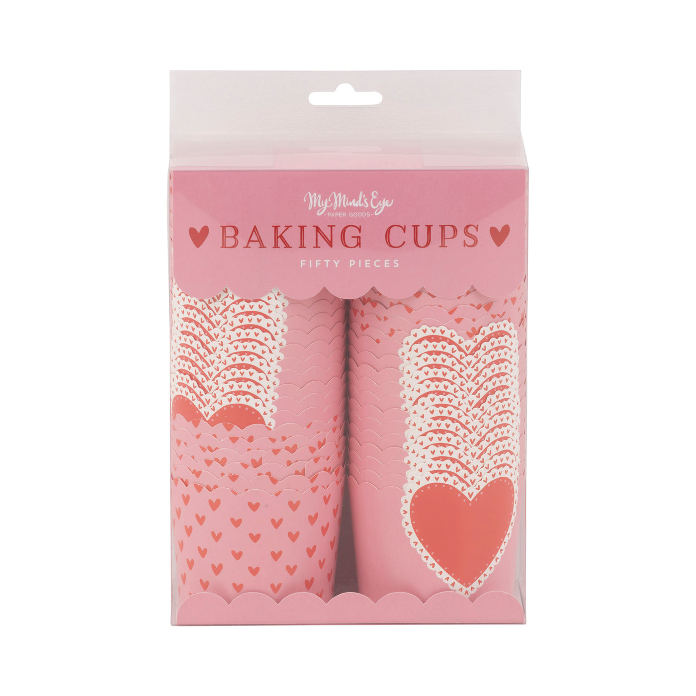 Heart Doily 5 oz Baking Cups