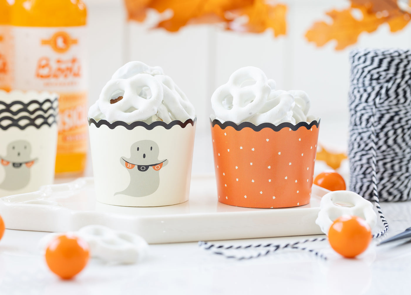 Banner Ghost 5 oz Baking Cups