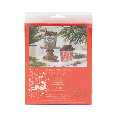 Nordic Red and Green 5 oz Baking Cups