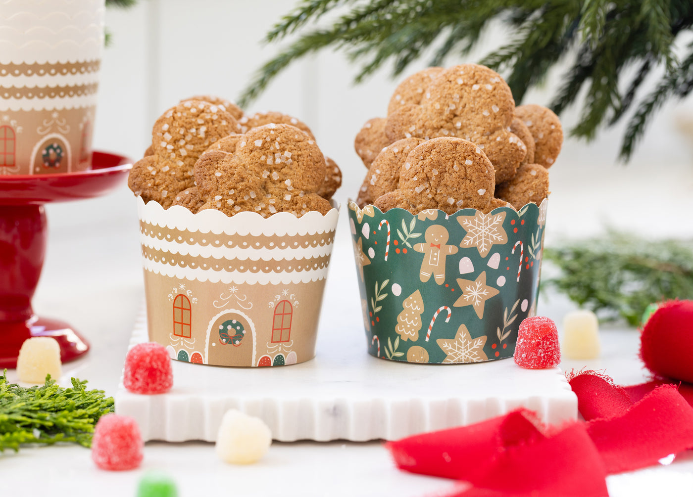 Gingerbread House 5 oz Baking Cups