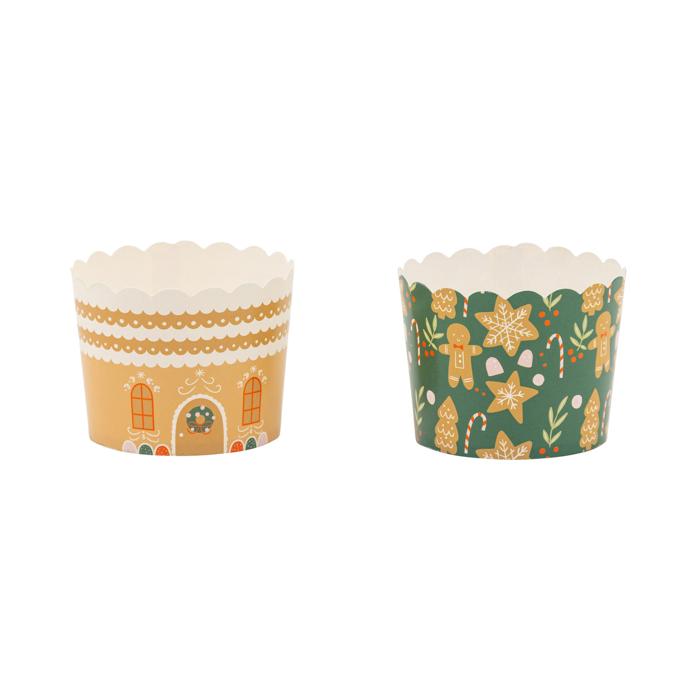 Gingerbread House 5 oz Baking Cups