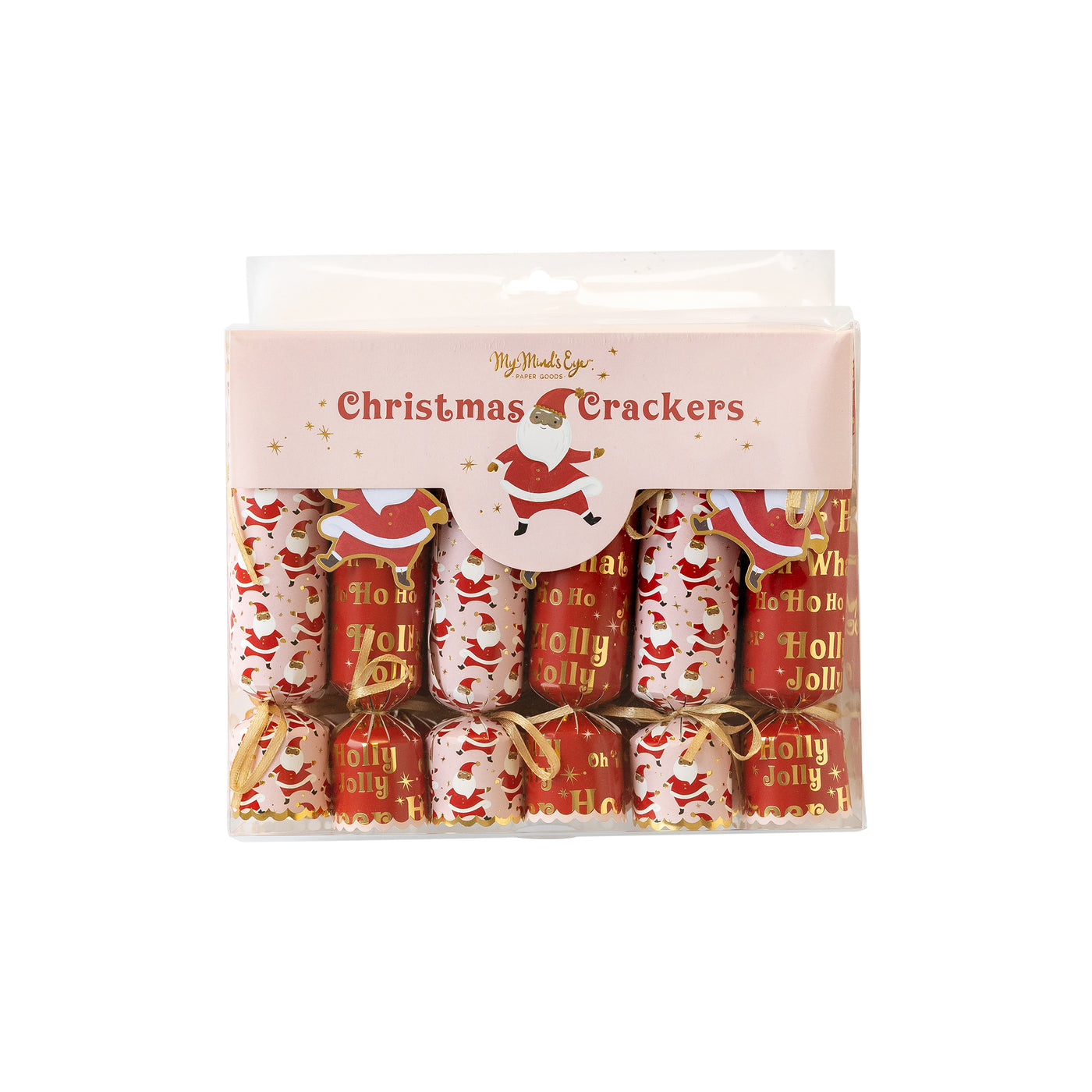 Santa 2 Cracker Set