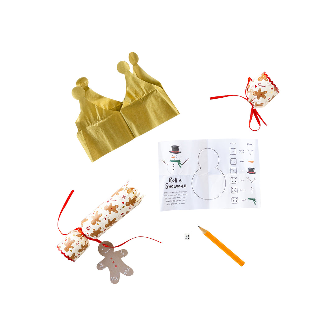 Gingerbread and Stripes Cracker Set - Christmas | My Mind's Eye.