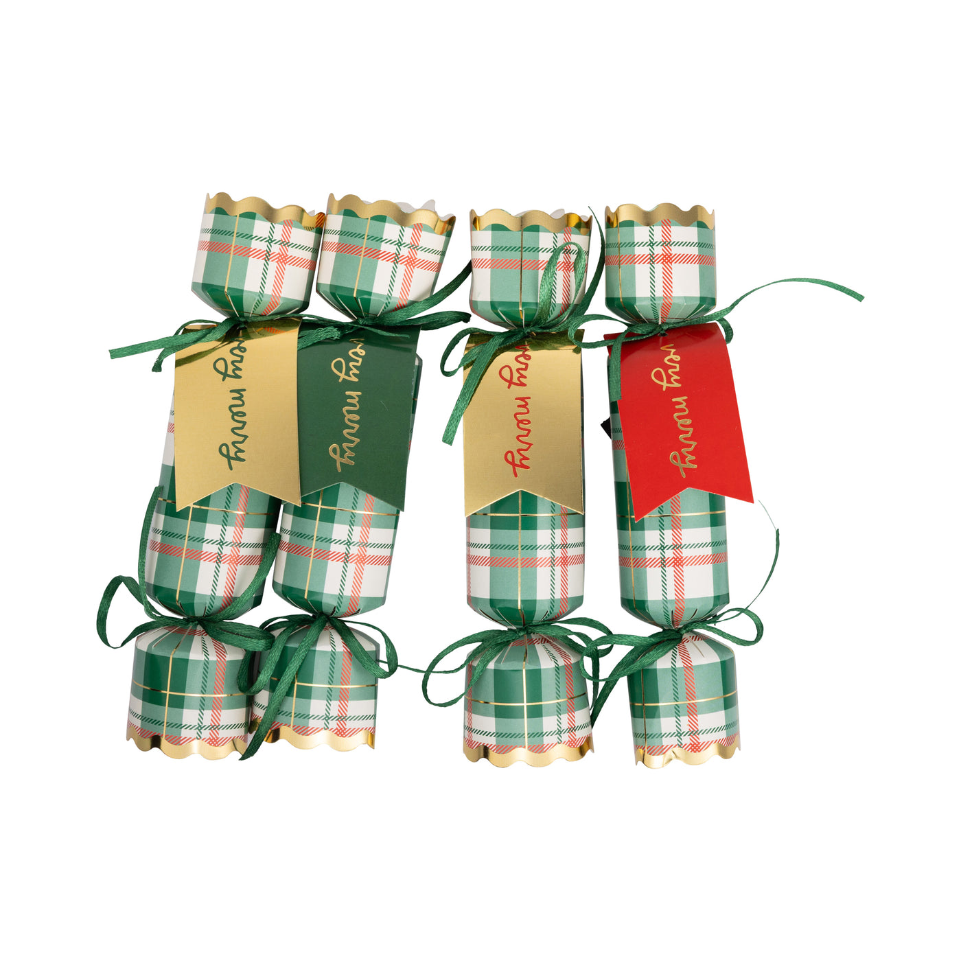 Christmas Plaid Crackers