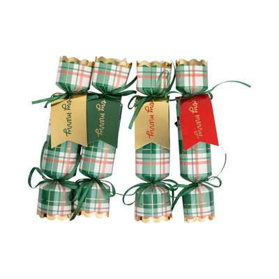Christmas Plaid Crackers
