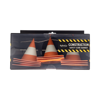 Construction Cone Banner