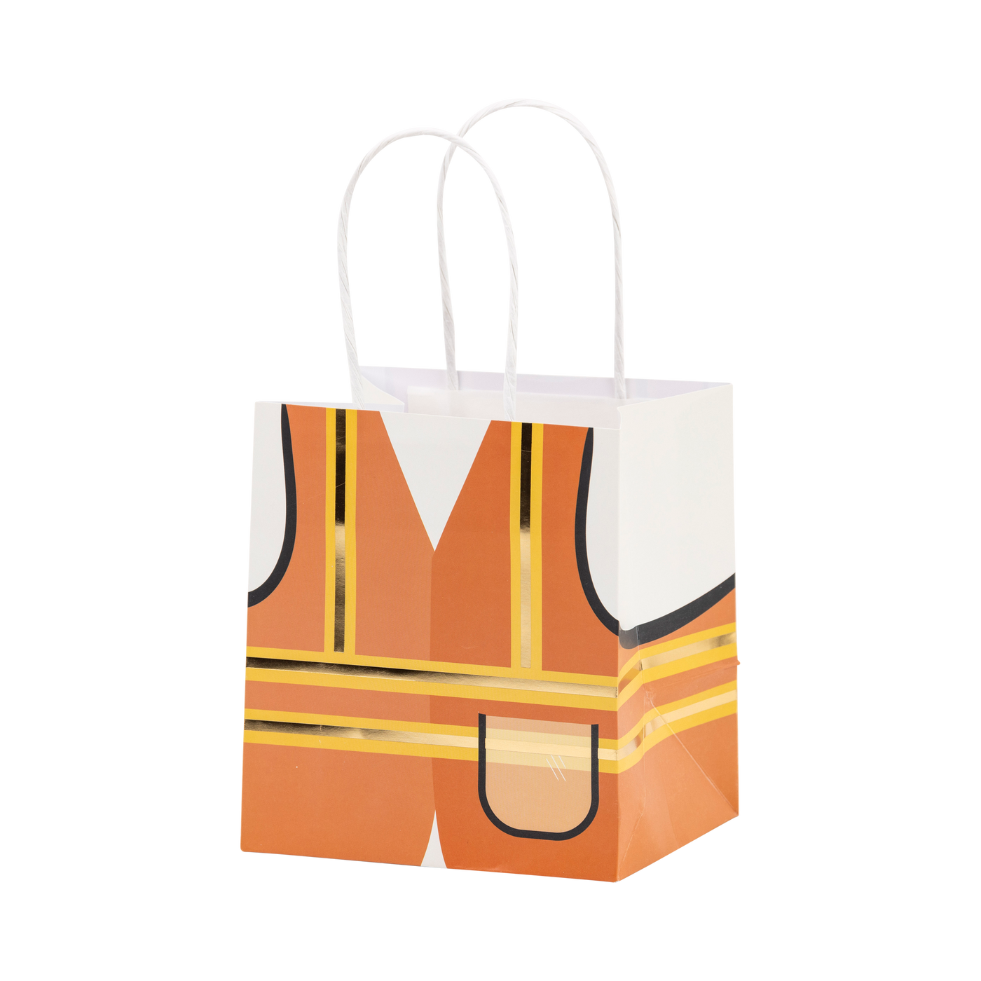 Construction Vest Treat Bag Set