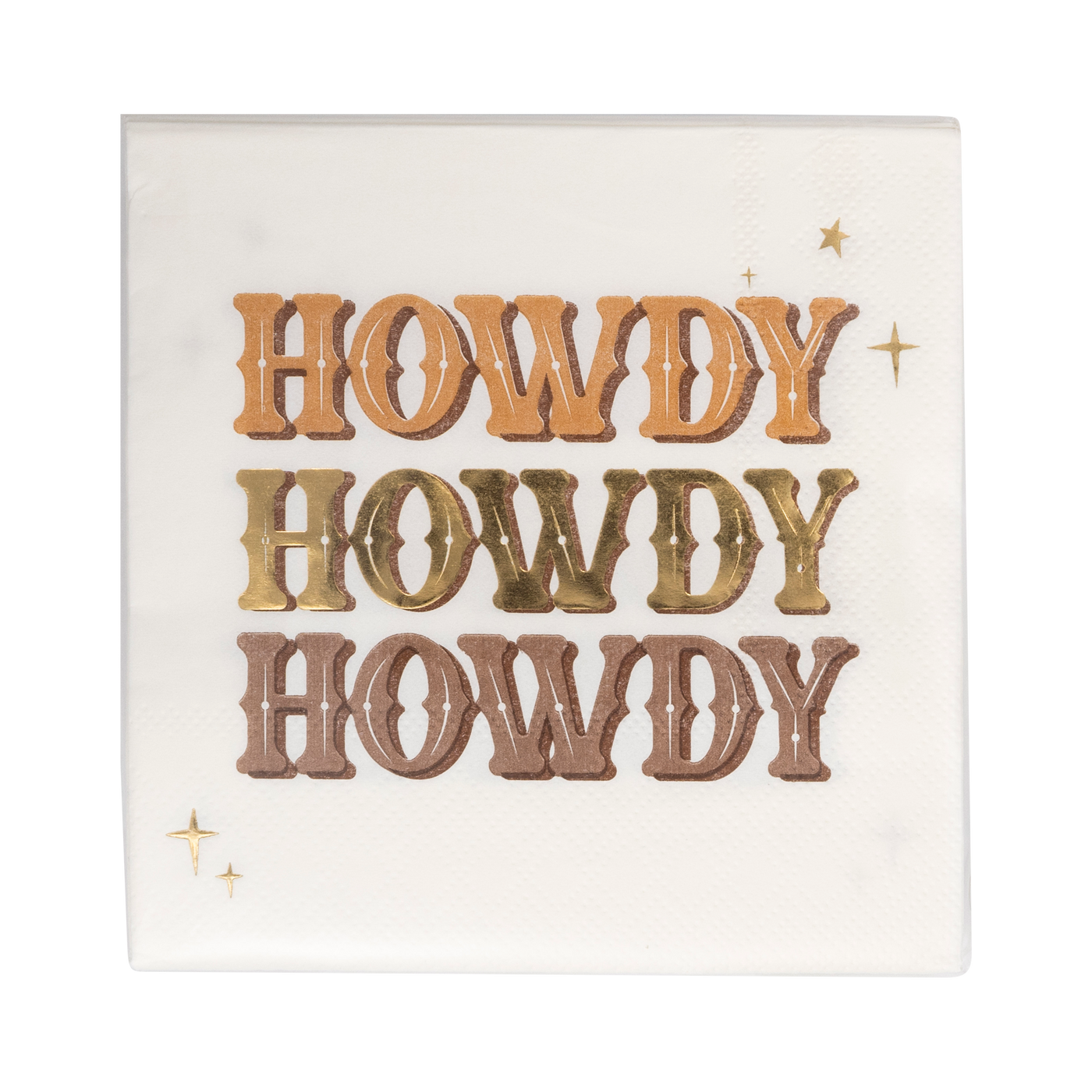 Cowboy Howdy Paper Napkin