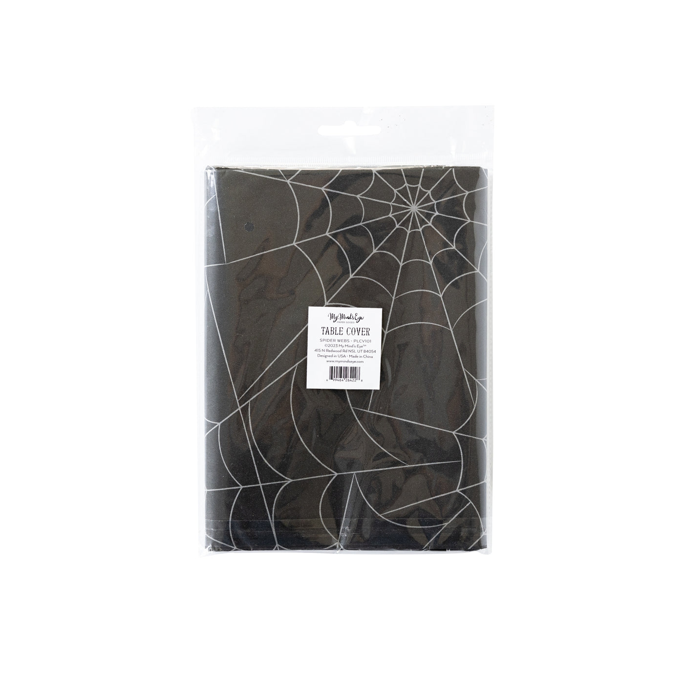 Spider Webs Paper Table Cover