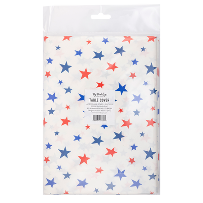 Americana Stars Paper Table Cover