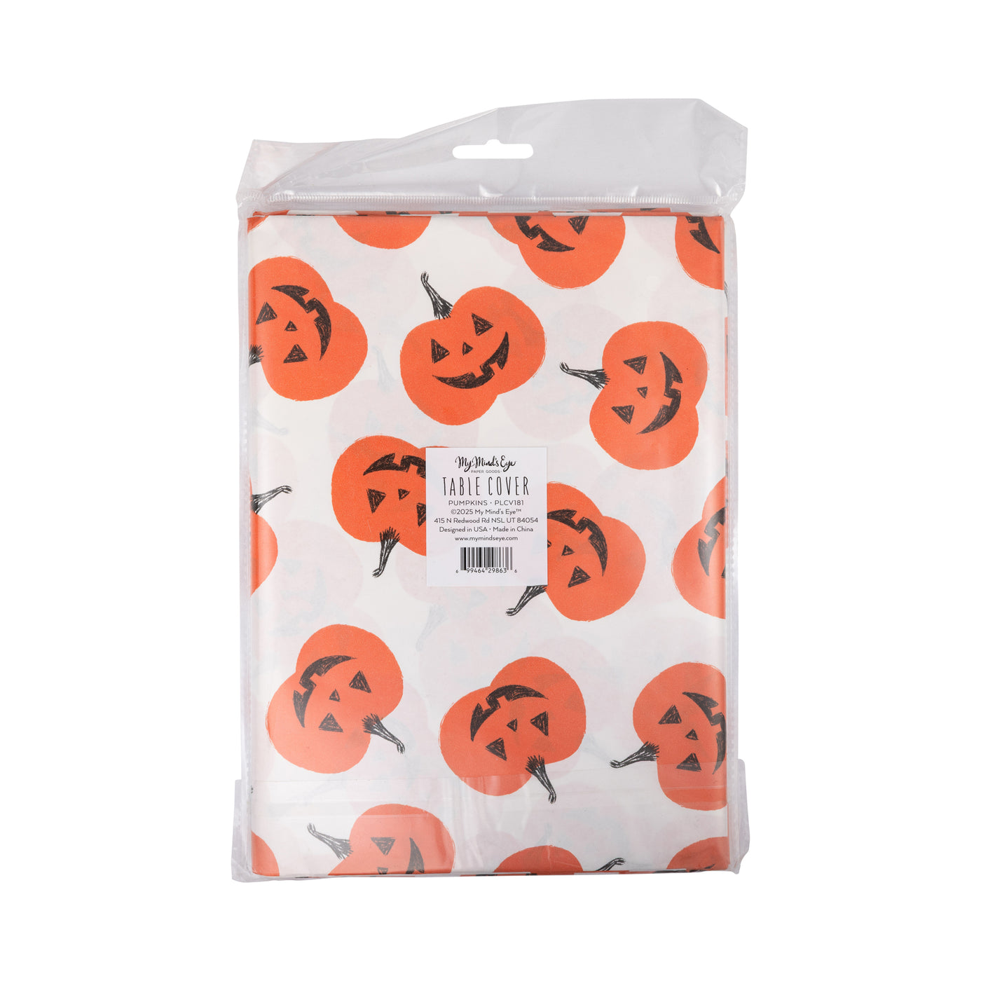 Jack-o-Lantern Table Cover