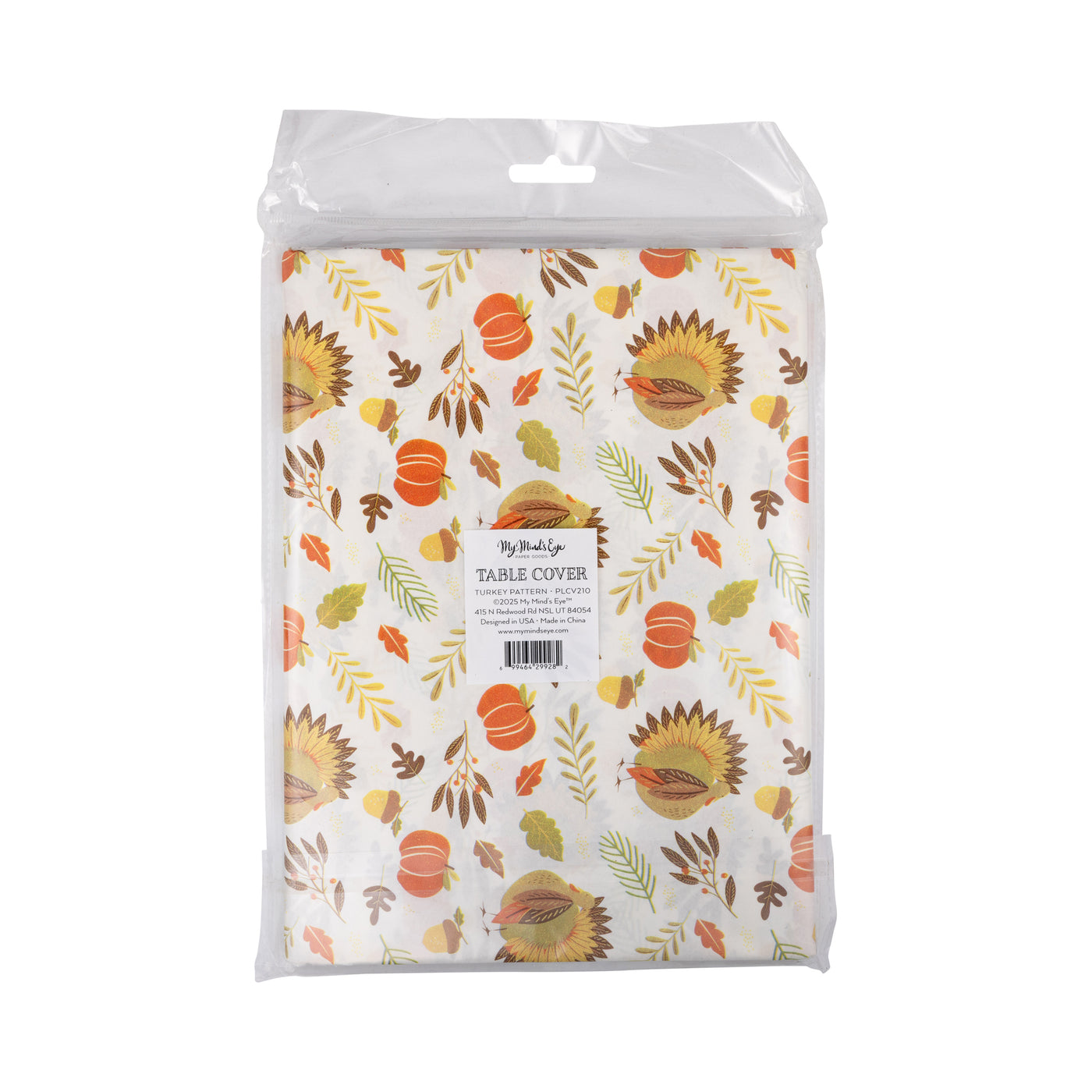 Harvest Paper Table Cover
