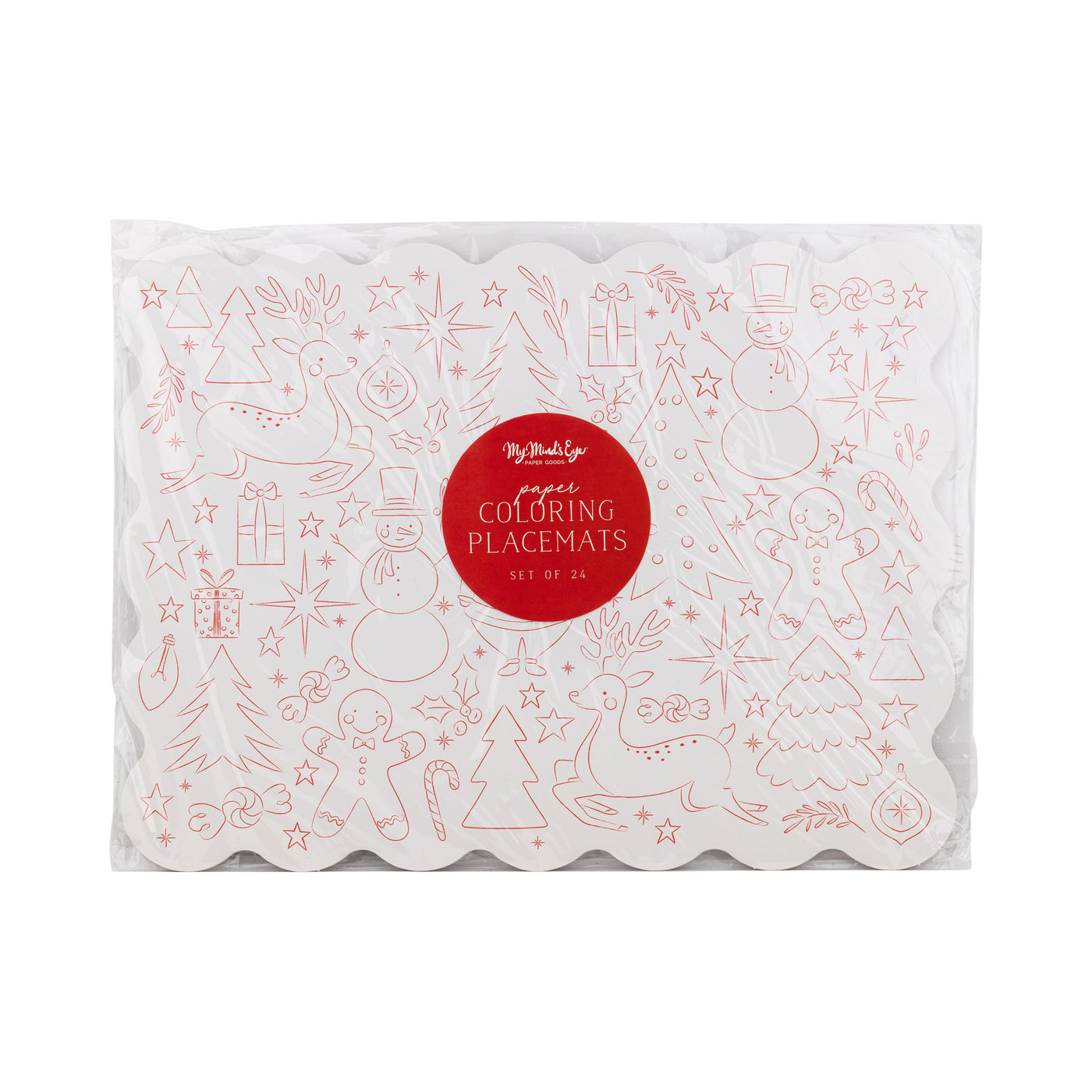 Christmas Coloring Activity Placemat