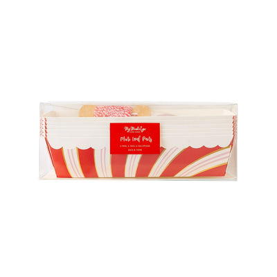 Foiled Candy Stripes Loaf Pan Set