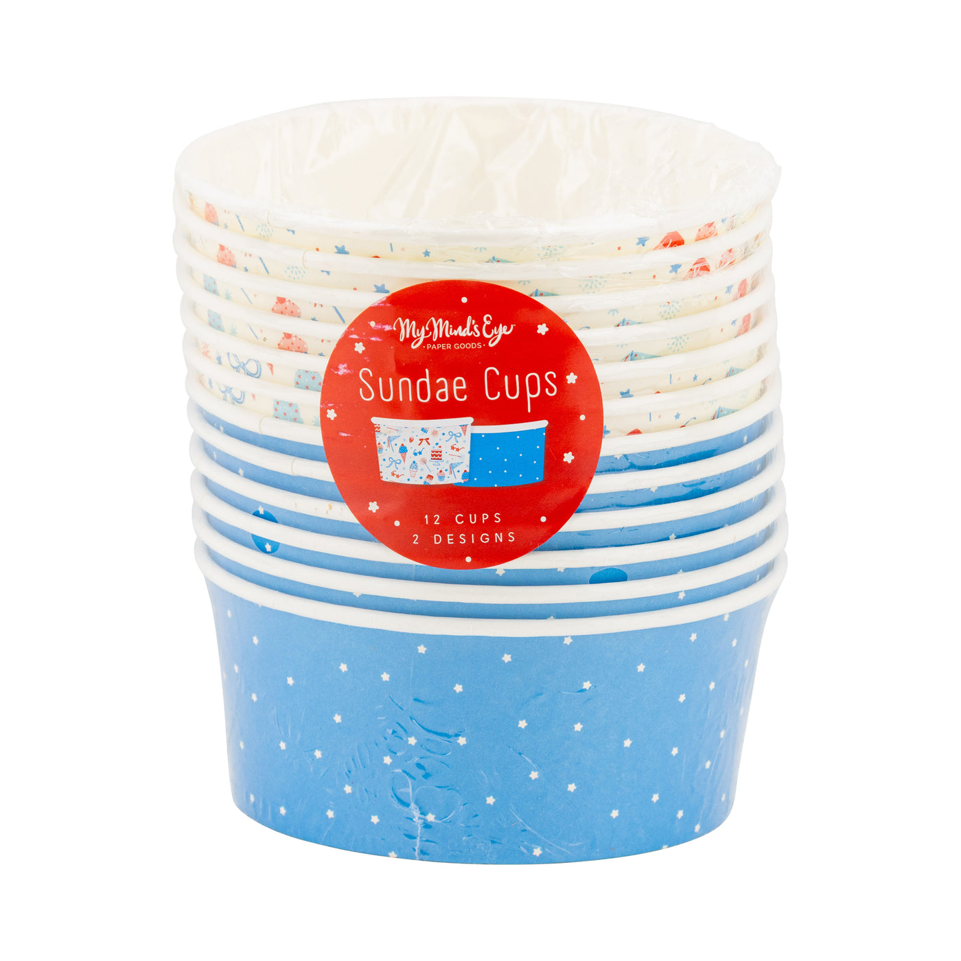 Summer Icons Ice Cream Cups (12ct)