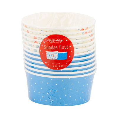 Summer Icons Ice Cream Cups (12ct)