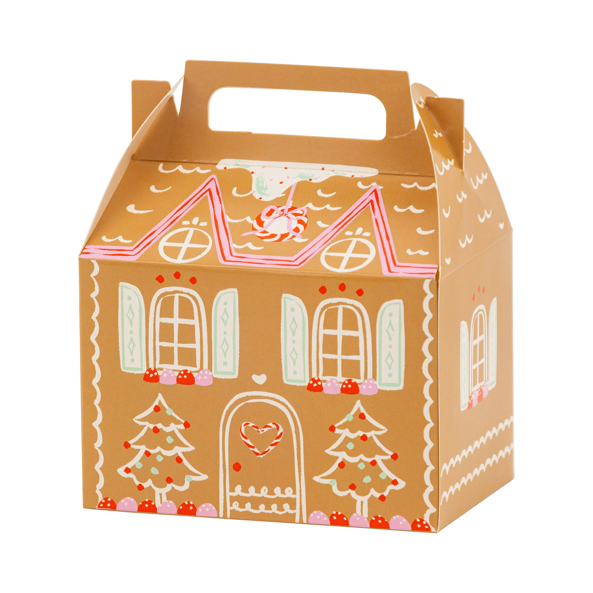 Gingerbread House Treat Boxes.