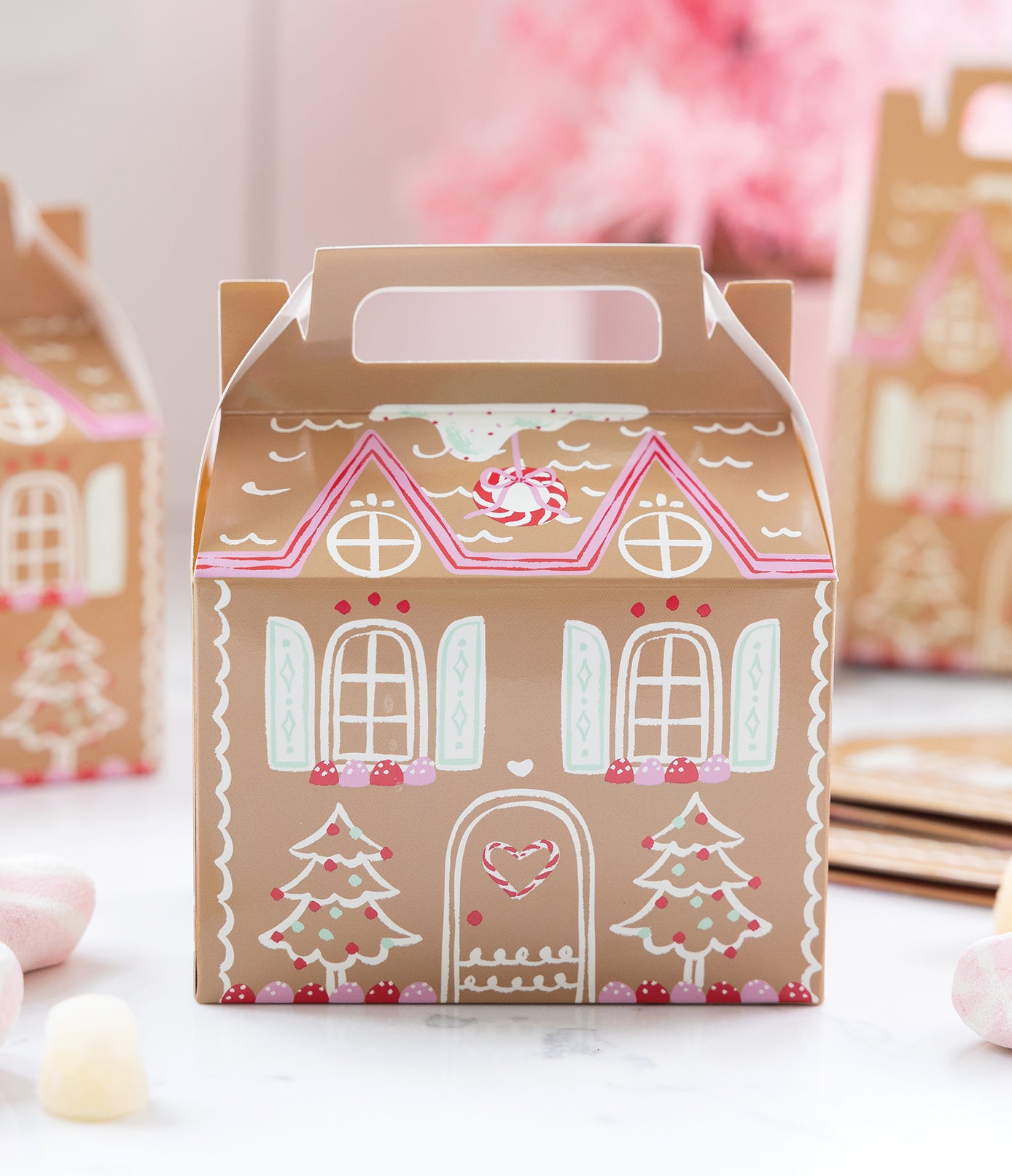 Gingerbread House Treat Boxes