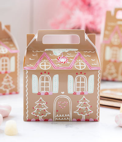 Gingerbread House Treat Boxes