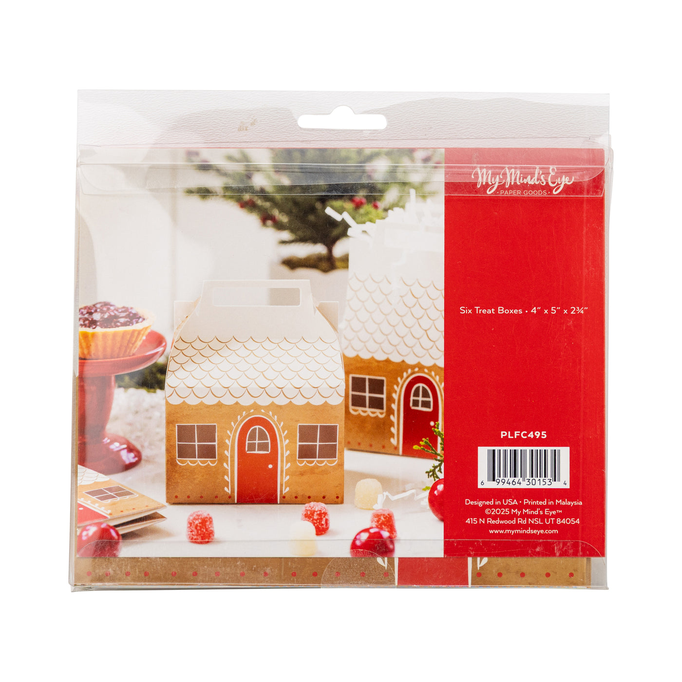 Gingerbread House Treat Boxes