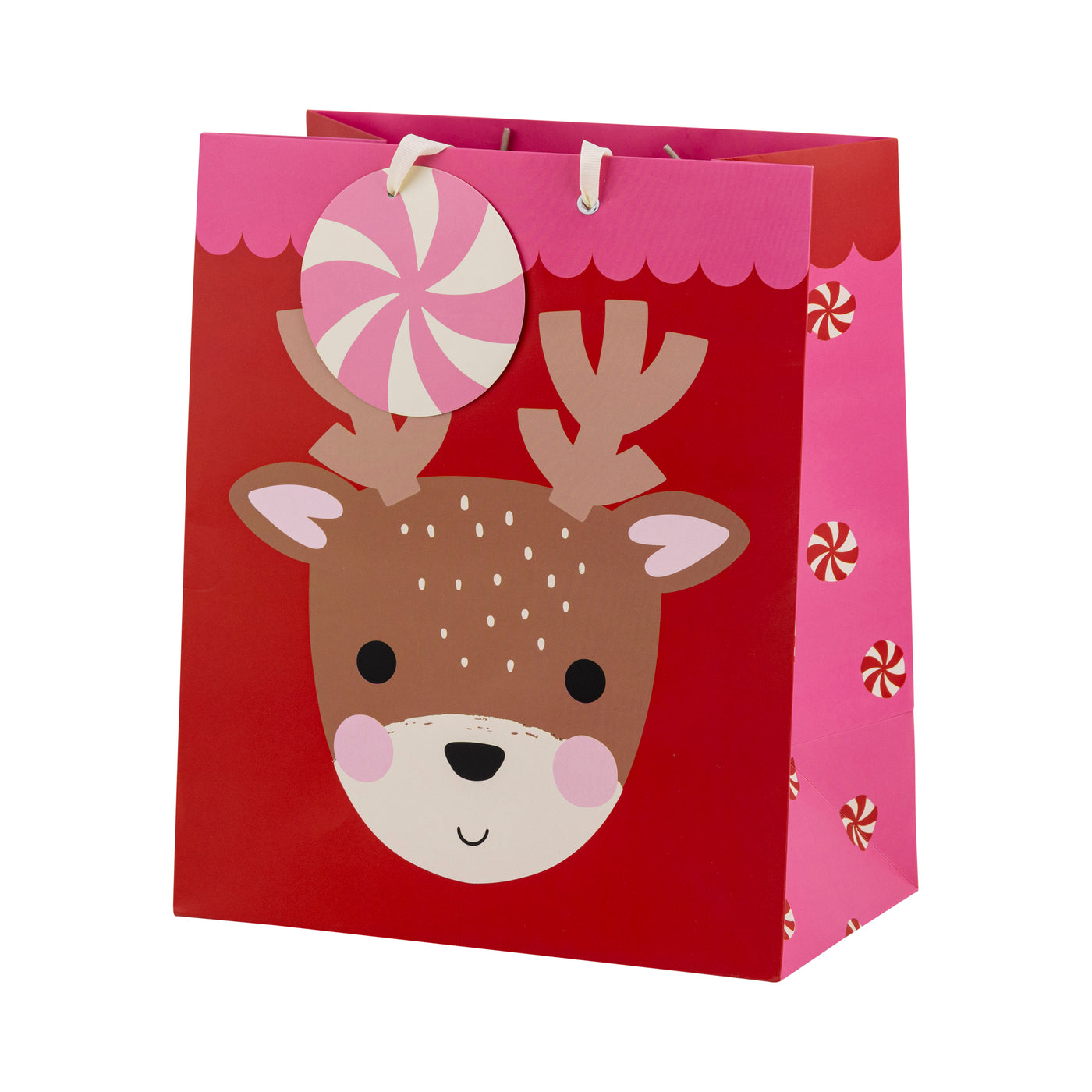 Reindeer Medium Gift Bag Set of 3