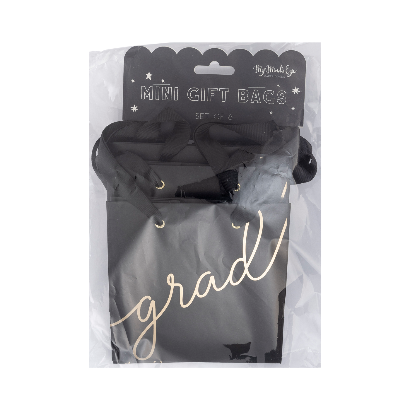 Grad Stars Gift Bag Set of 6