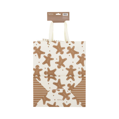 Gingerbread Christmas Gift Bag Set