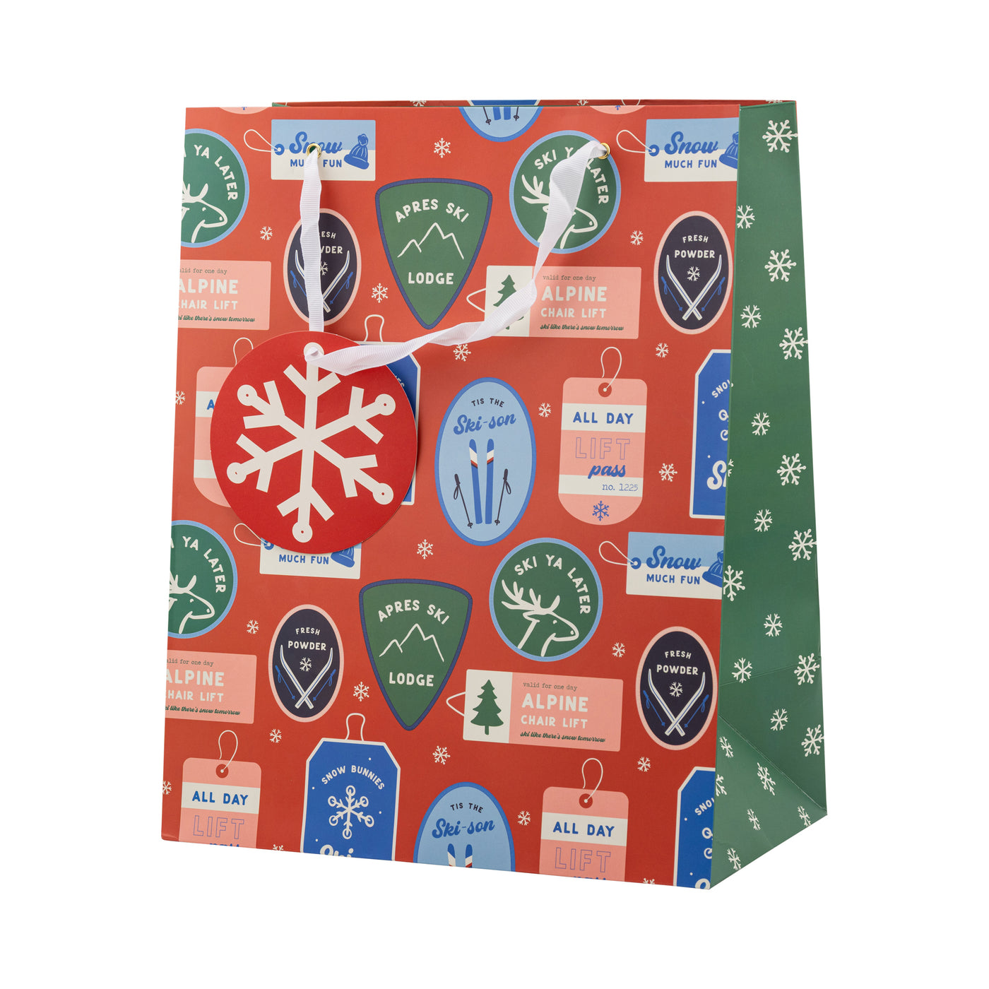 Apres Ski Christmas Gift Bag Set