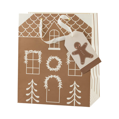 Gingerbread Christmas Gift Bag Set