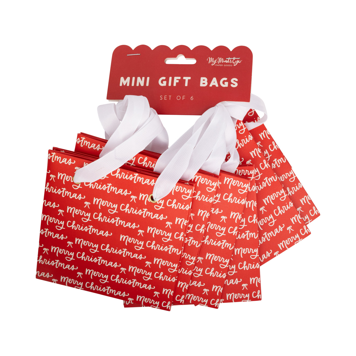 Merry Christmas Gift Bag Set