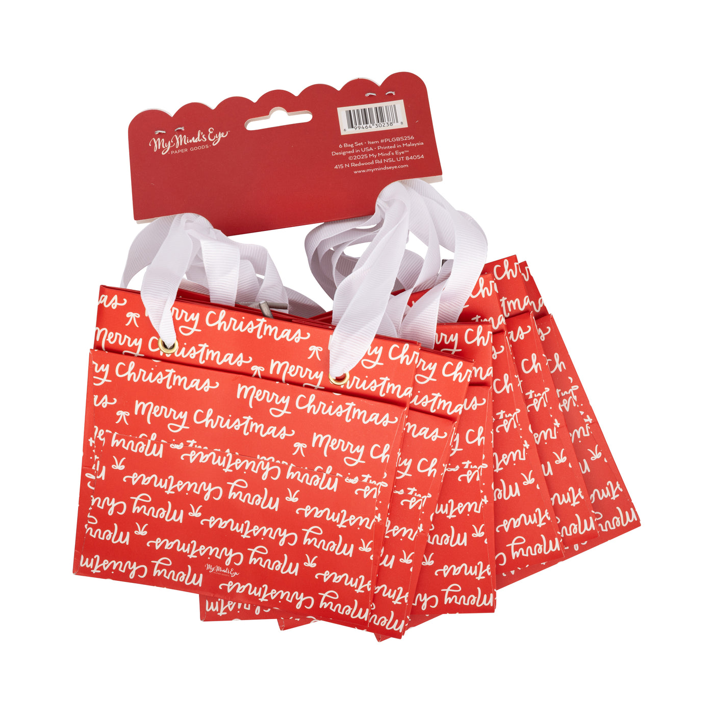 Merry Christmas Gift Bag Set